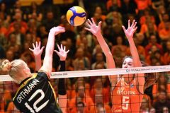 11-01-2020: Volleybal: Vrouwen Nederland v Duitsland: Apeldoorn