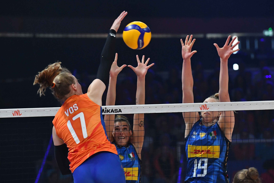 13 july 2025 VNL The Netherlands vs Italy ladies