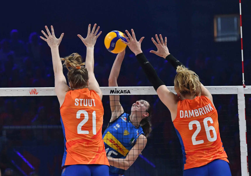 13 july 2025 VNL The Netherlands vs Italy ladies