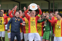 APELDOORN -  Gelderland -  Nederland 16 mei 2026:       gedurende de kampioenswedstrijd tussen csv Apeldoorn JO 19-1 en Quick 20 JO 19-1 op Sportpark Orderbos in Apeldoorn (©WoutervanZoeren/© WoZoPro)