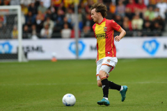 OPS - DEVENTER- THE NETHERLANDS -  17 JULY 2025:  Jacob Breum  during the eredivisiematch between Go Ahead Eagles and AFC Ajax at the pitch of Go Ahead Eagles the Adelaarshorst on the 17th of july 2025  in Deventer the Netherlands (photo Wout van Zoeren/OrangePictures)