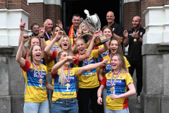 23-4-2025 Huldiging dames Draisma Dynamo bekerwinnaressen