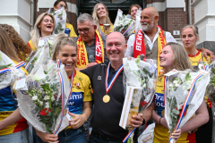 23-4-2025 Huldiging dames Draisma Dynamo bekerwinnaressen