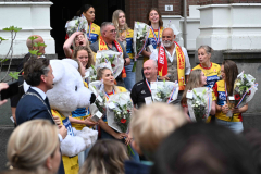 23-4-2025 Huldiging dames Draisma Dynamo bekerwinnaressen