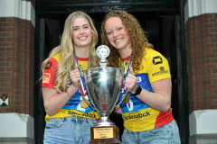 23-4-2025 Huldiging dames Draisma Dynamo bekerwinnaressen