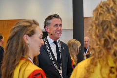 23-4-2025 Huldiging dames Draisma Dynamo bekerwinnaressen