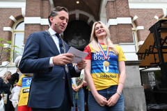 23-4-2025 Huldiging dames Draisma Dynamo bekerwinnaressen