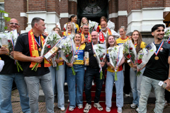 23-4-2025 Huldiging dames Draisma Dynamo bekerwinnaressen