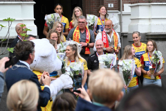 23-4-2025 Huldiging dames Draisma Dynamo bekerwinnaressen