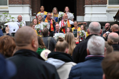 23-4-2025 Huldiging dames Draisma Dynamo bekerwinnaressen