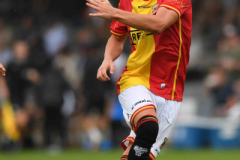 ZUTPHEN - OVERIJSSEL - NEDERLAND - 26 juli 2025:   Thibo Baeten  gedurende de oefenwedstrijd tussen Go Ahead Eagles en Apollon Limassol op de velden van AZC Zutphen (©woutervanzoeren/©WoZoPro)