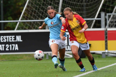 Apeldoorn Gelderland - Nederland - 29 augustus 2026:  Lynn Boswerger   gedurende de competitie wedstrijd tussen Go Ahead Eagles (VR) en Jong Feyenoord (VR) seizoen 2026-2027 op Sportpark Orderbos van csv Apeldoorn (©WoutervanZoeren/©WoZoPro)