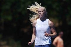 27-06-2019: Atletiek: Trainingen 4 x 100 meter heren en dames: PapendalV.l.n.r: Marije van HunenstijnTraining estafetteploegen 4 x 100 m Papendal