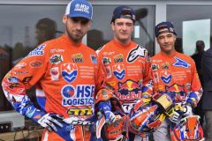 17-09-2016: Motorsport: Persconferentie Cross der Naties: Terlet
Brian Bogers, Jeffrey Herlings, Glenn Coldenhoff

Cross der Naties 2016
