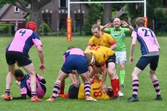 ST20220526-16922: Apeldoorn; the Netherlands; 29th of may 2022; rugby the RAMS RFC vs Pink Panthers